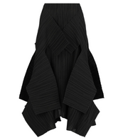 Alquema Shutter Skirt - BLACK