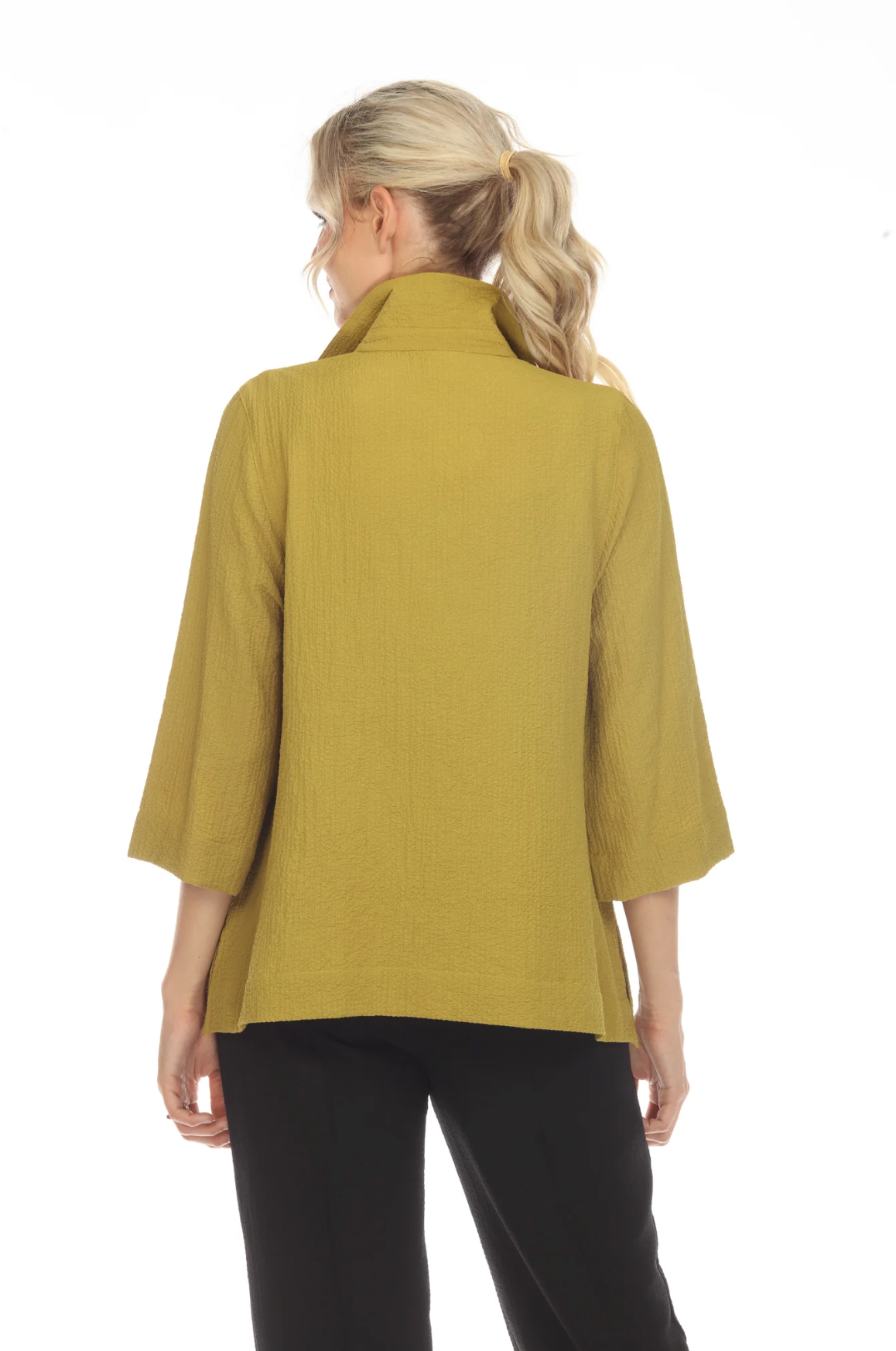 MOONLIGHT Kiwi High Collar Button Down Patch Jacket - 3542 - KIWI