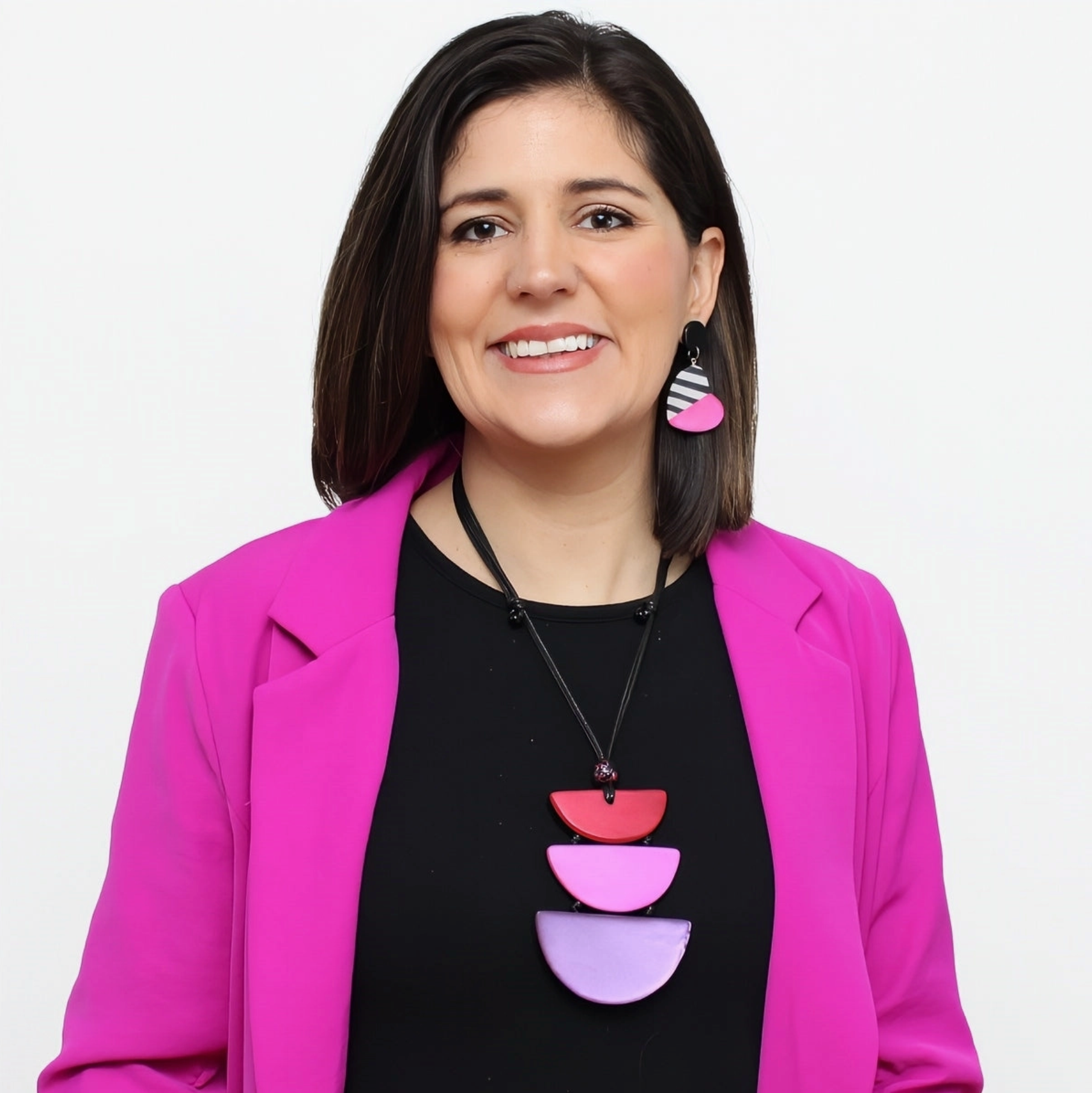 SYLCA Half Moon Rosa Pendant