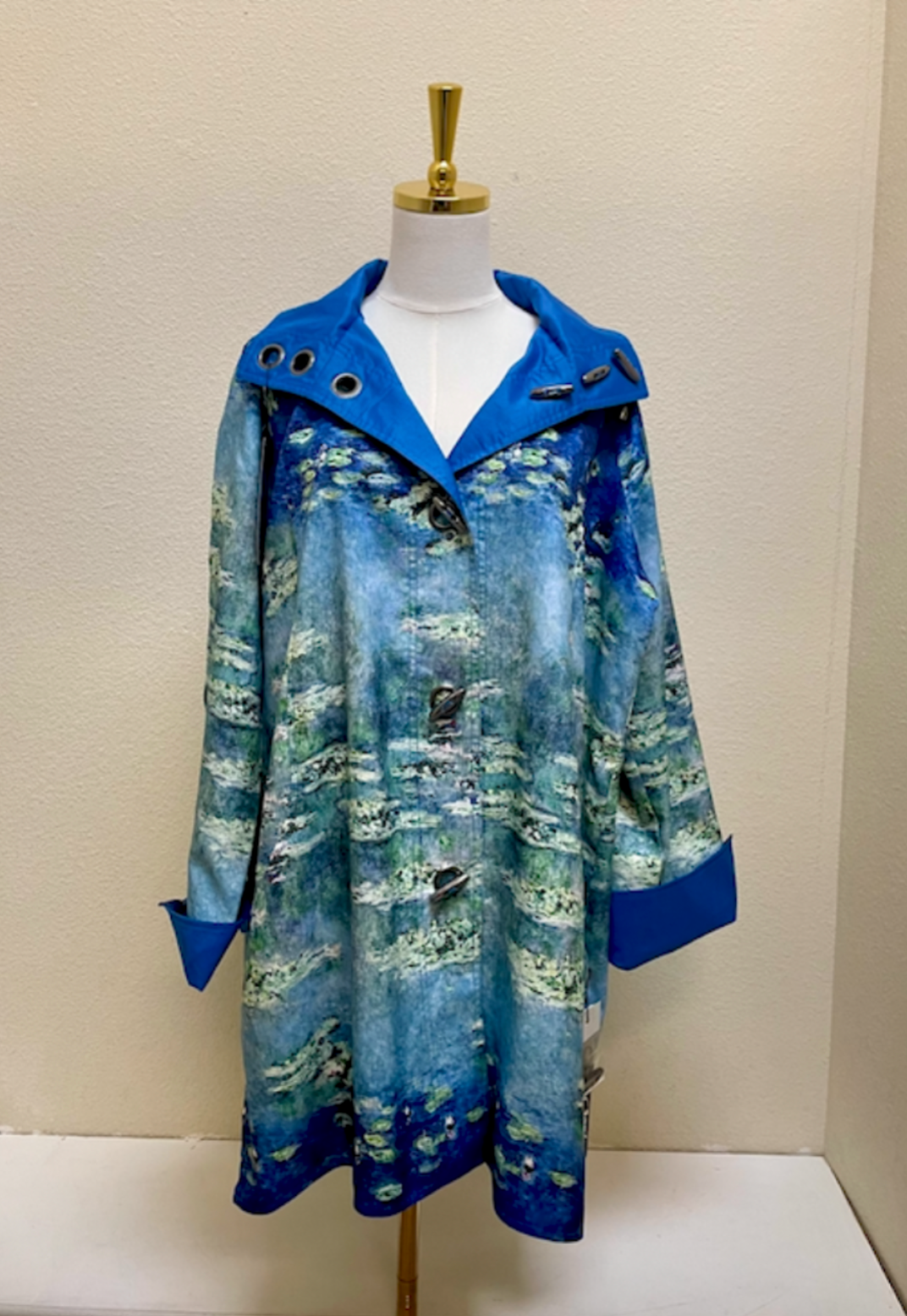 Oopera Raincoat - WATER LILIES BY CLAUDE MONET 1906- J2239RW-6