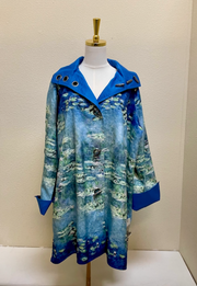 Oopera Raincoat - WATER LILIES BY CLAUDE MONET 1906- J2239RW-6