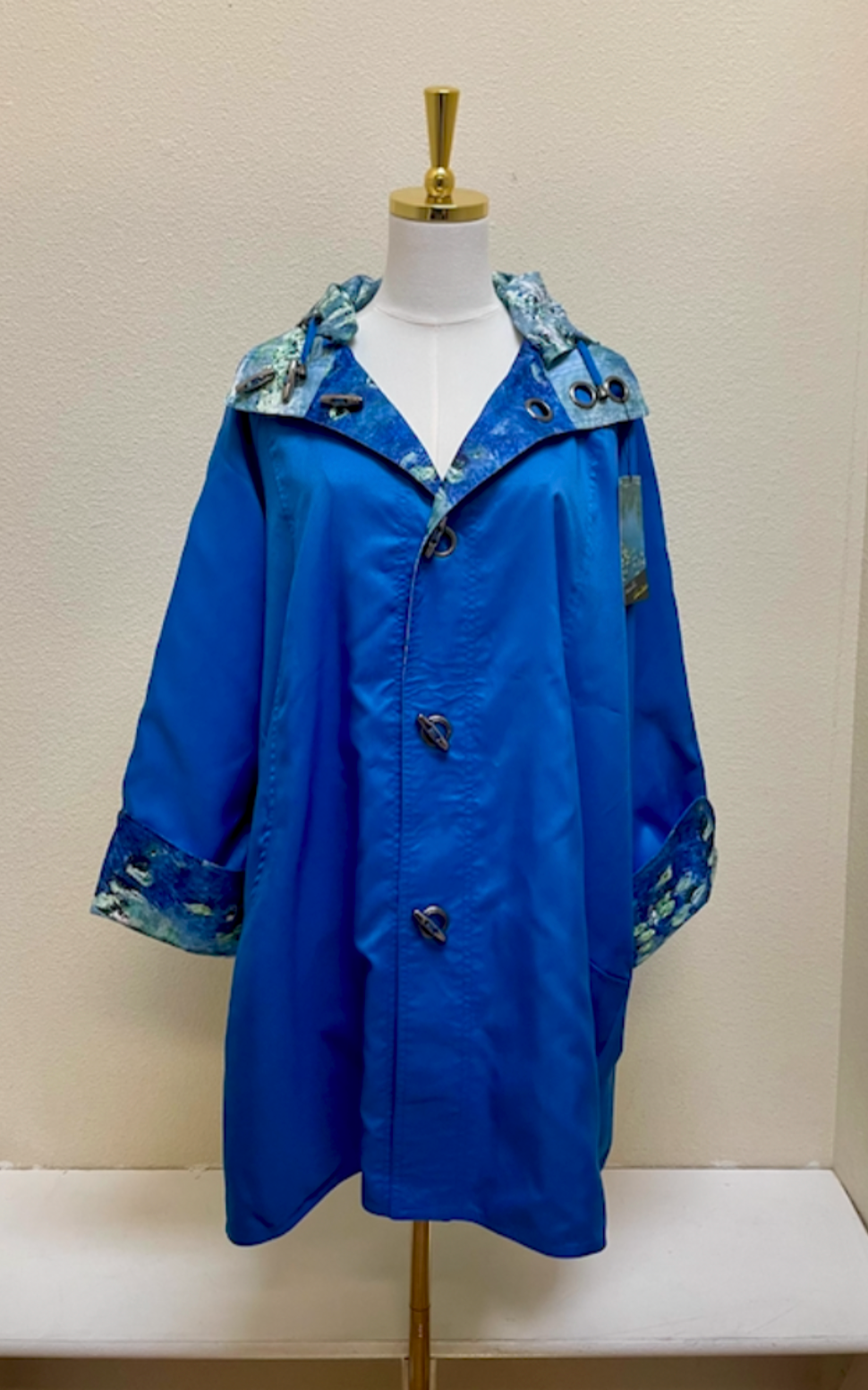 Oopera Raincoat - WATER LILIES BY CLAUDE MONET 1906- J2239RW-6