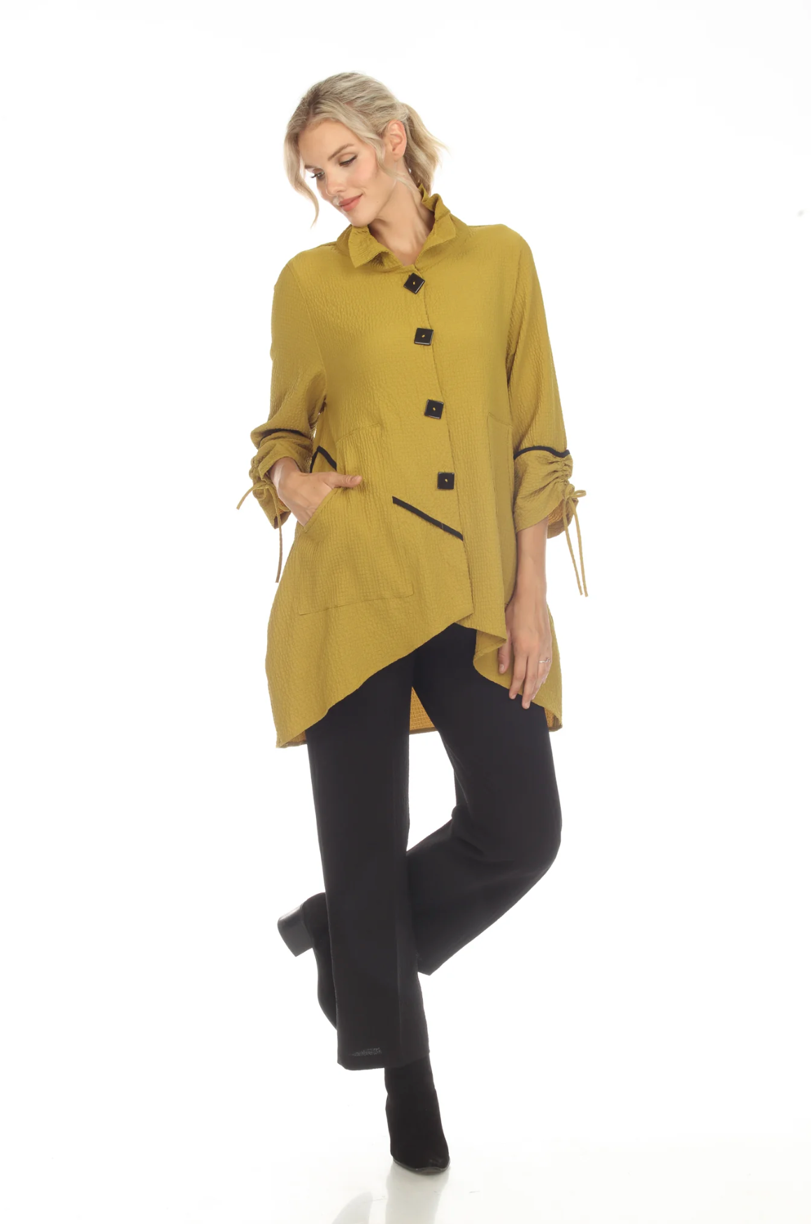 MOONLIGHT Kiwi Button Down Collared Pocket Jacket - 3572NP