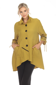 MOONLIGHT Kiwi Button Down Collared Pocket Jacket - 3572NP