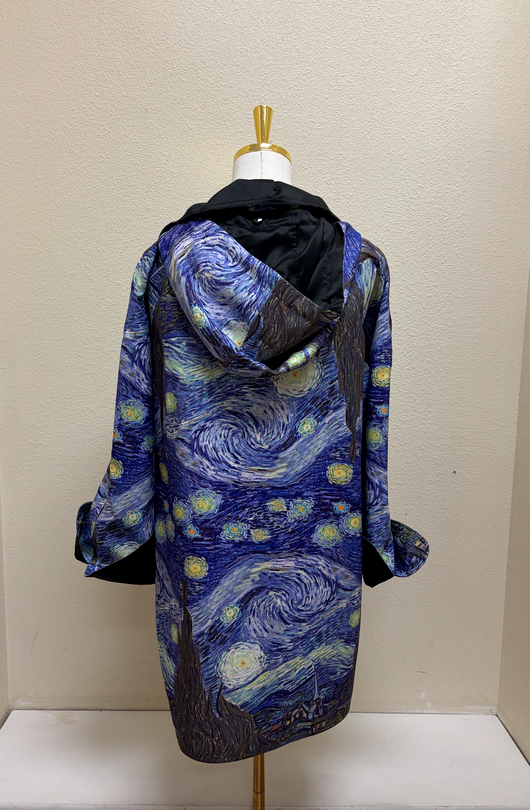 Oopera Raincoat - STARRY NIGHT BY VINCENT VAN GOGH 1889 - J2239RW-7