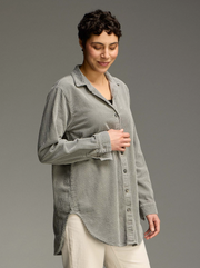 CUT LOOSE Lux Cord Aline Shirt - 1896805