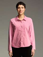 CUT LOOSE Mini Cord Collared Shirt - 0036647