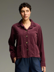 CUT LOOSE Lux Cord Cropped Jacket - 1898732