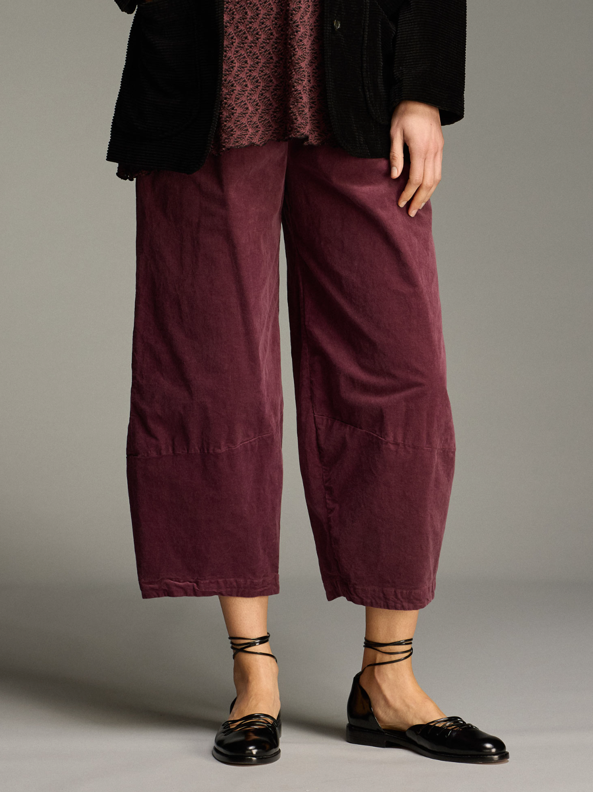 CUT LOOSE Mini Cord Lantern Pant - 0032388