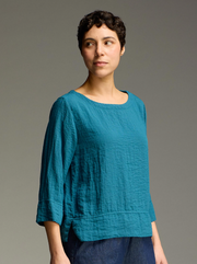 CUT LOOSE Fall Parachute Boatneck Vent Top - 6386757