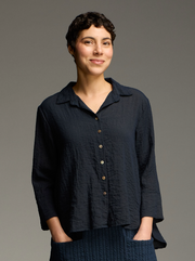 CUT LOOSE Fall Parachute Crop Easy Shirt - 6386986