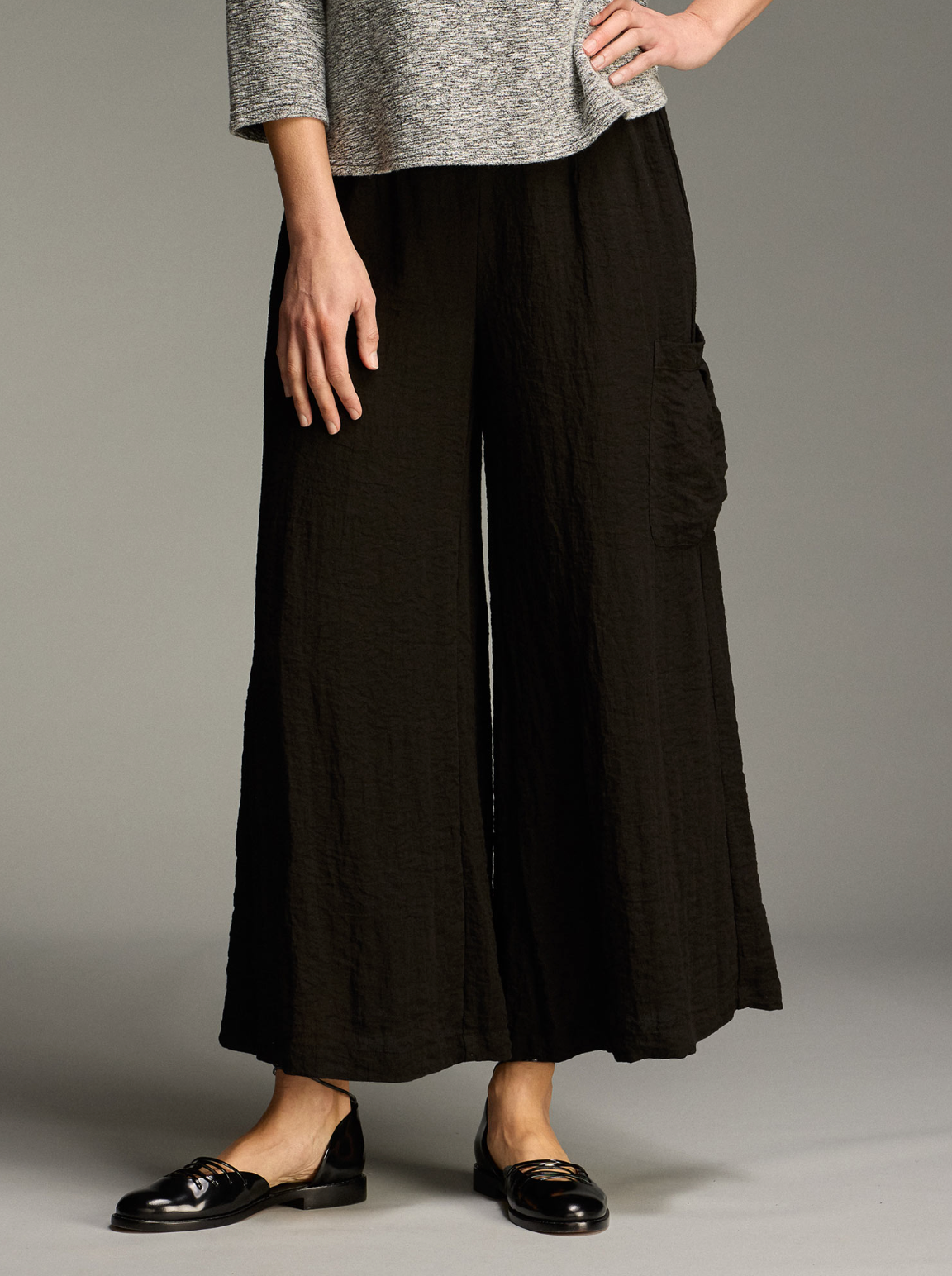 CUT LOOSE Fall Parachute Wide Leg Pocket Pant - 6382903