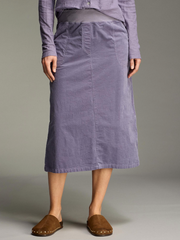 CUT LOOSE Mini Cord Easy Midi Skirt - 0039514