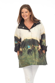 Oopera Reversible Raincoat - J4239RW-4
