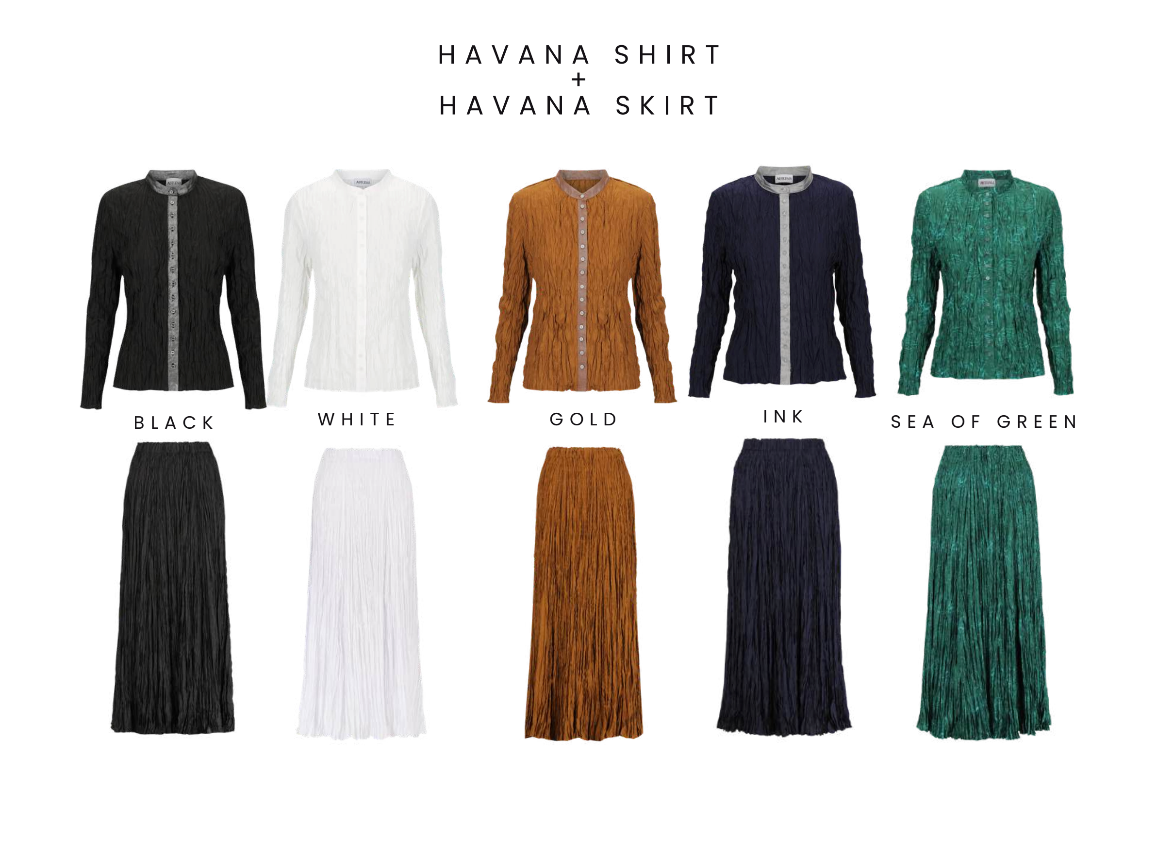 Alquema Havana Shirt - BLACK