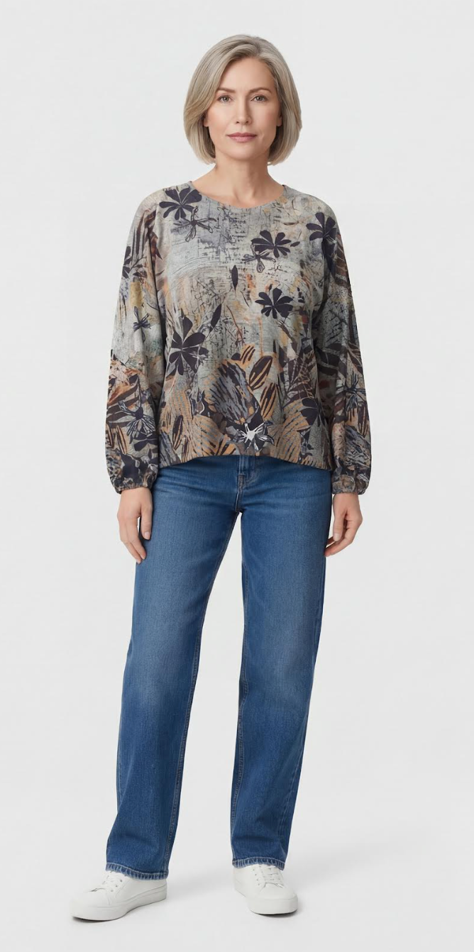 INOAH "Midnight Bloom" - Top