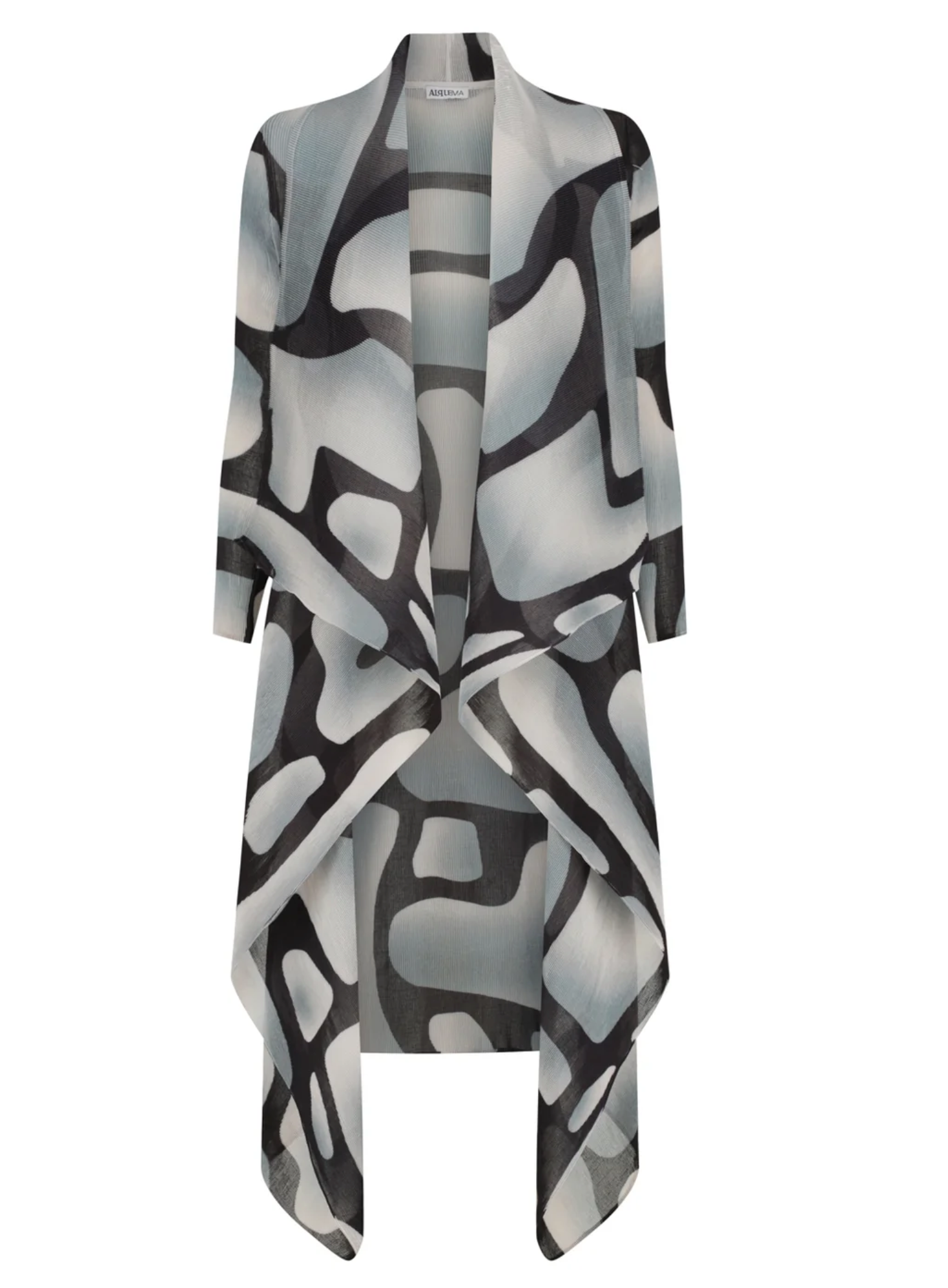Alquema Long Collare Coat - SILVER TUCSON