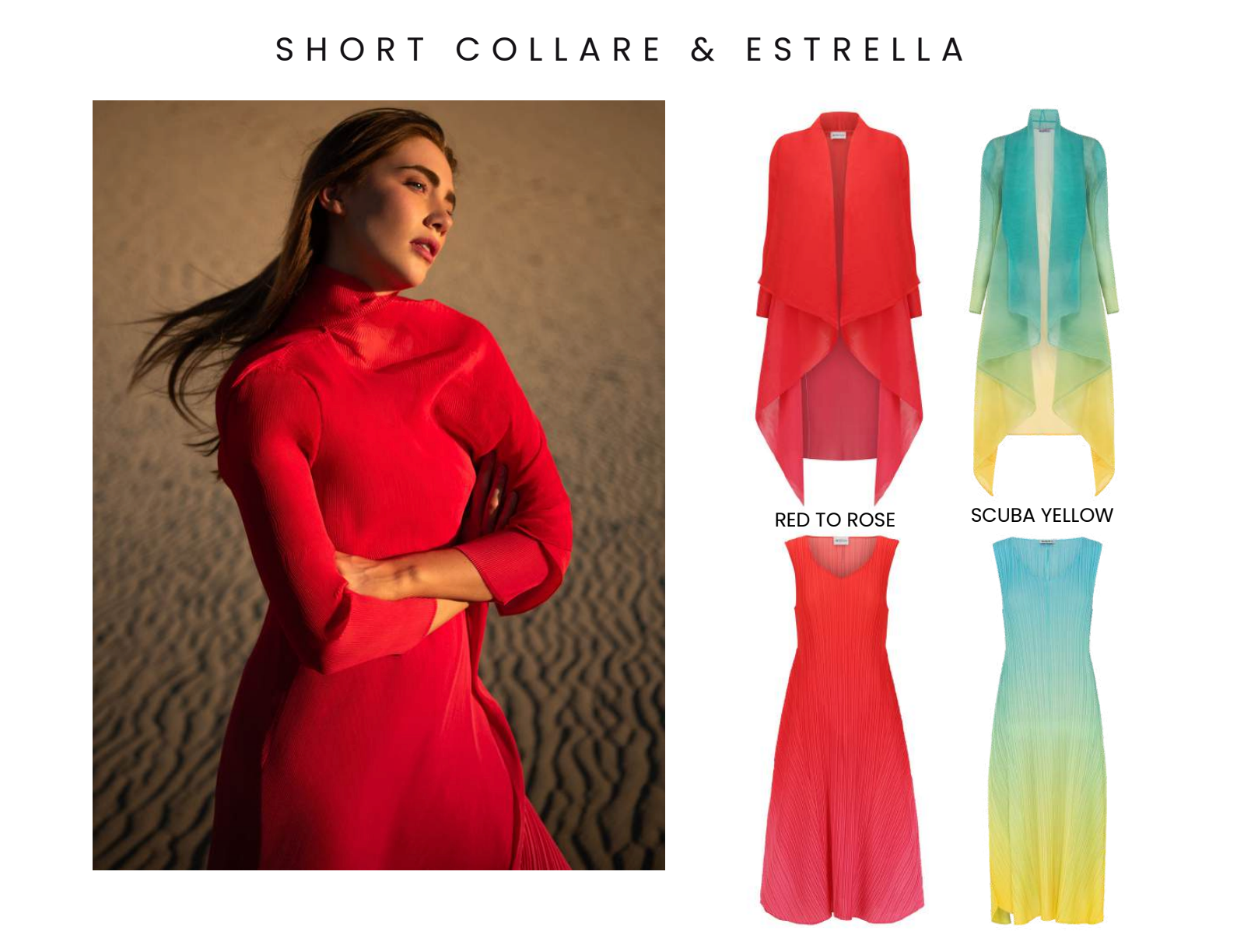 Alquema Short Collare Coat - MARSHMELLO TO INDIGO