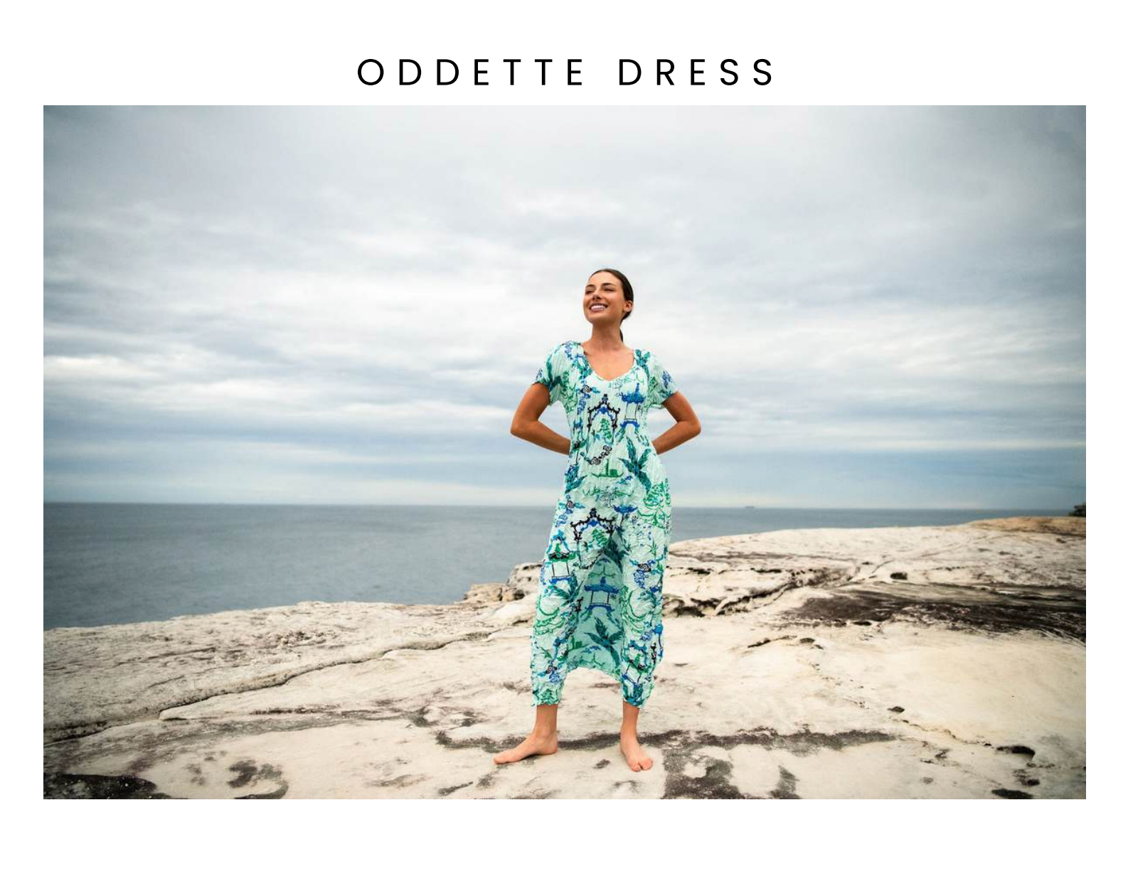 Alquema Odette Dress - MINT PAGODA