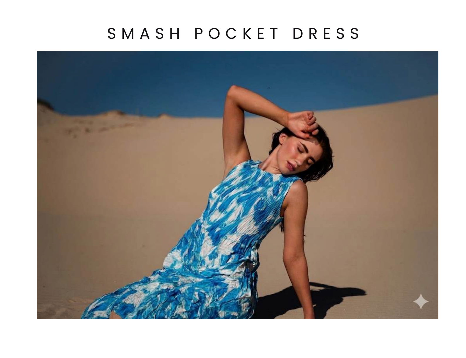 Alquema Smash Pocket Dress - DENIM