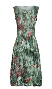 Alquema Smash Pocket Dress - FOREST DELTA