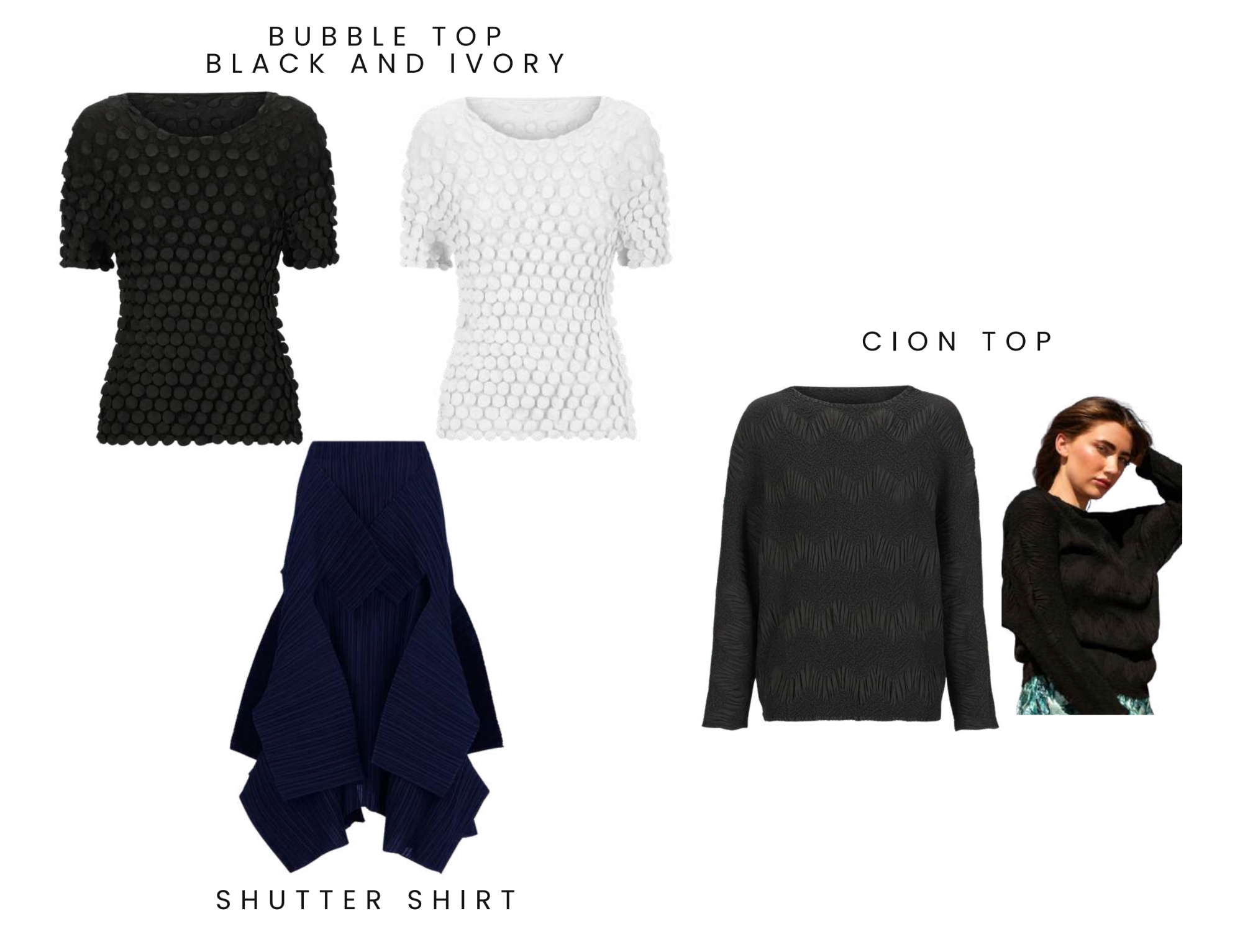 Alquema Bubble Top - BLACK