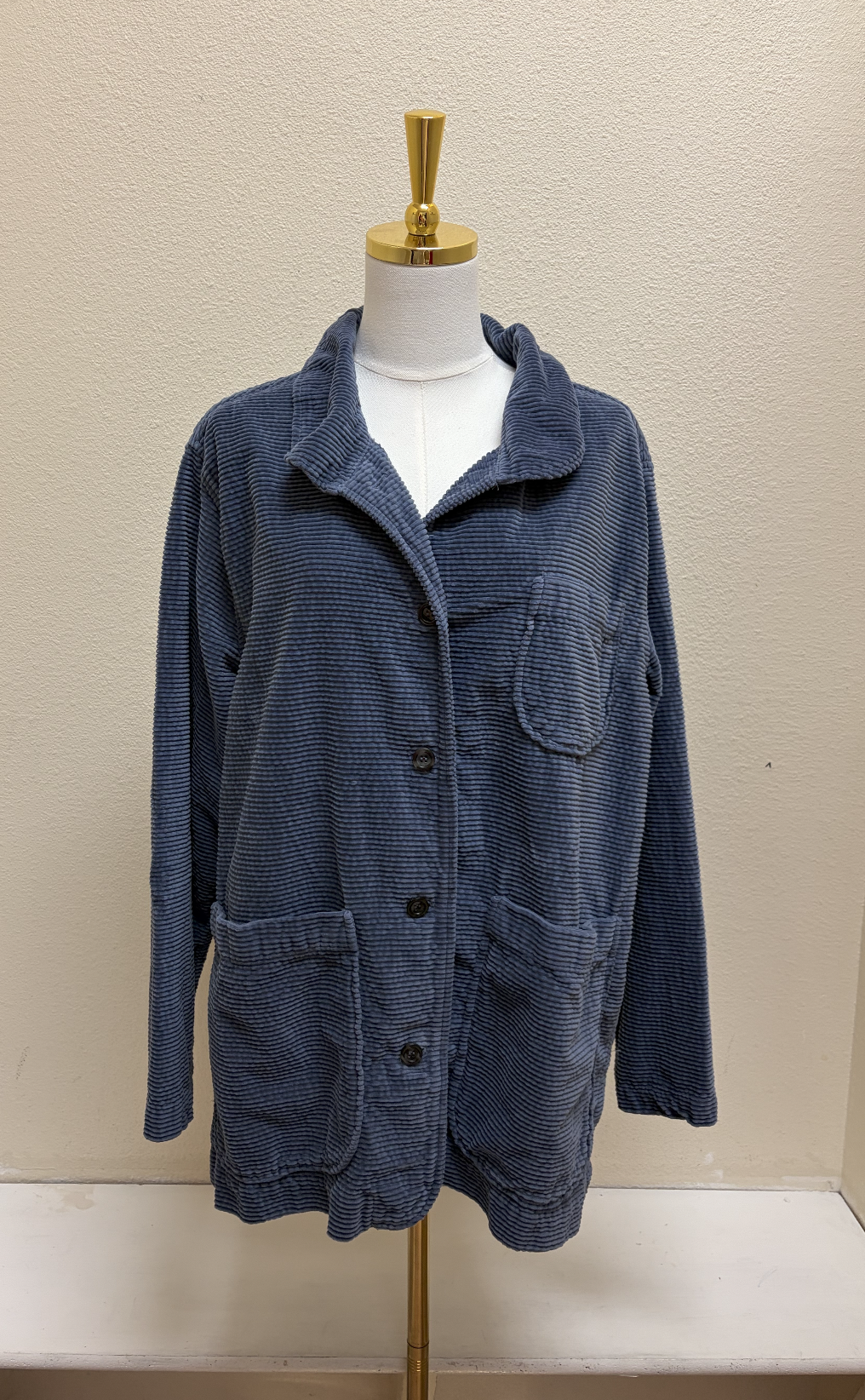 CUT LOOSE Lux Cord Long Blazer - 1898787
