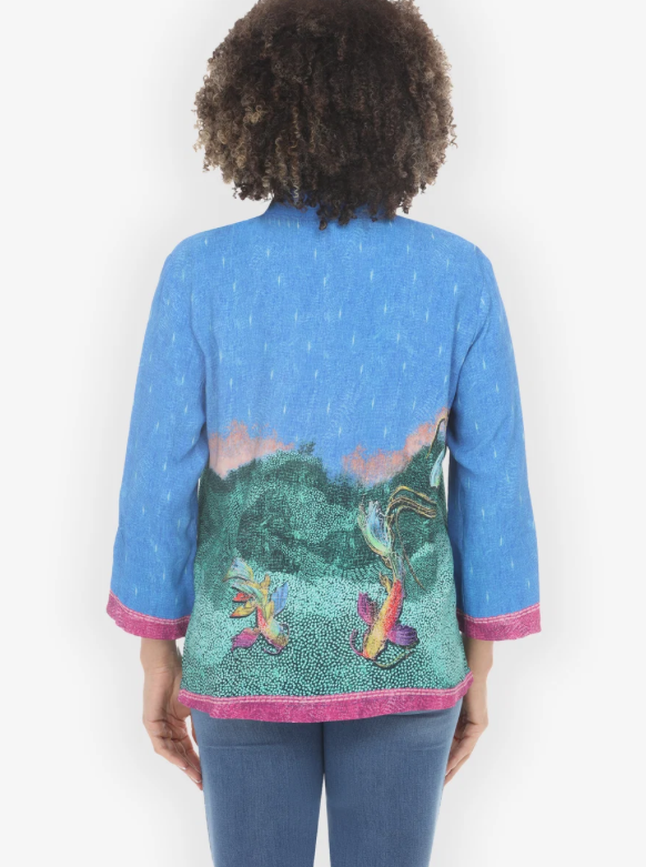 Citron "Dreaming Water Koi Blouse" - 1213DWK