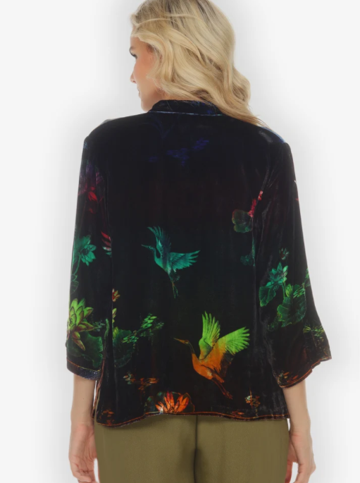 Citron "Assorted Mixed Velvet Hand Dyed Blouse" - 1213AMV-HD