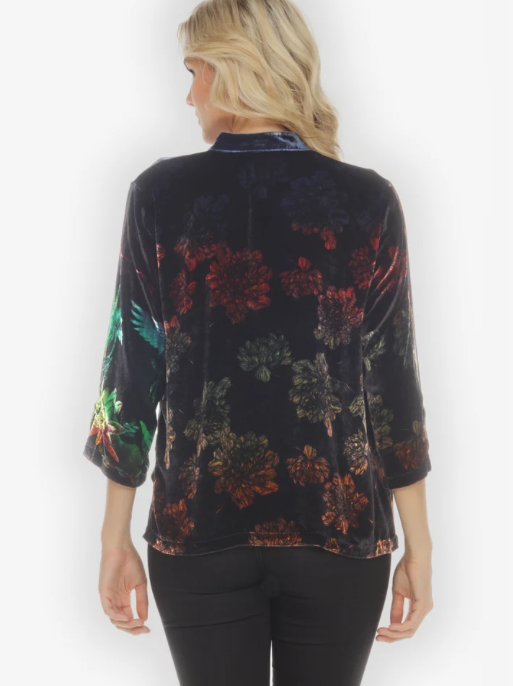 Citron "Assorted Mixed Velvet Hand Dyed Blouse" - 1213AMV-HD