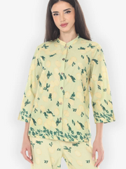 Citron "Citron Lemon Print Cotton Blouse" - 1213CLP