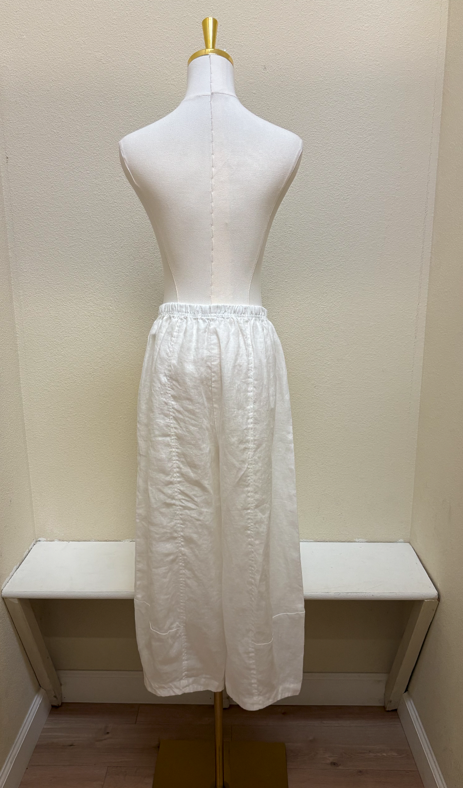 CUT LOOSE Hanky Linen Lantern Pant - 4202388 - LAUNDERED