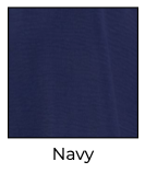 Sydney Project Addison Solid Air Flow Asymmetric Collared Top - AFT1162 - NAVY (NOT BLACK)