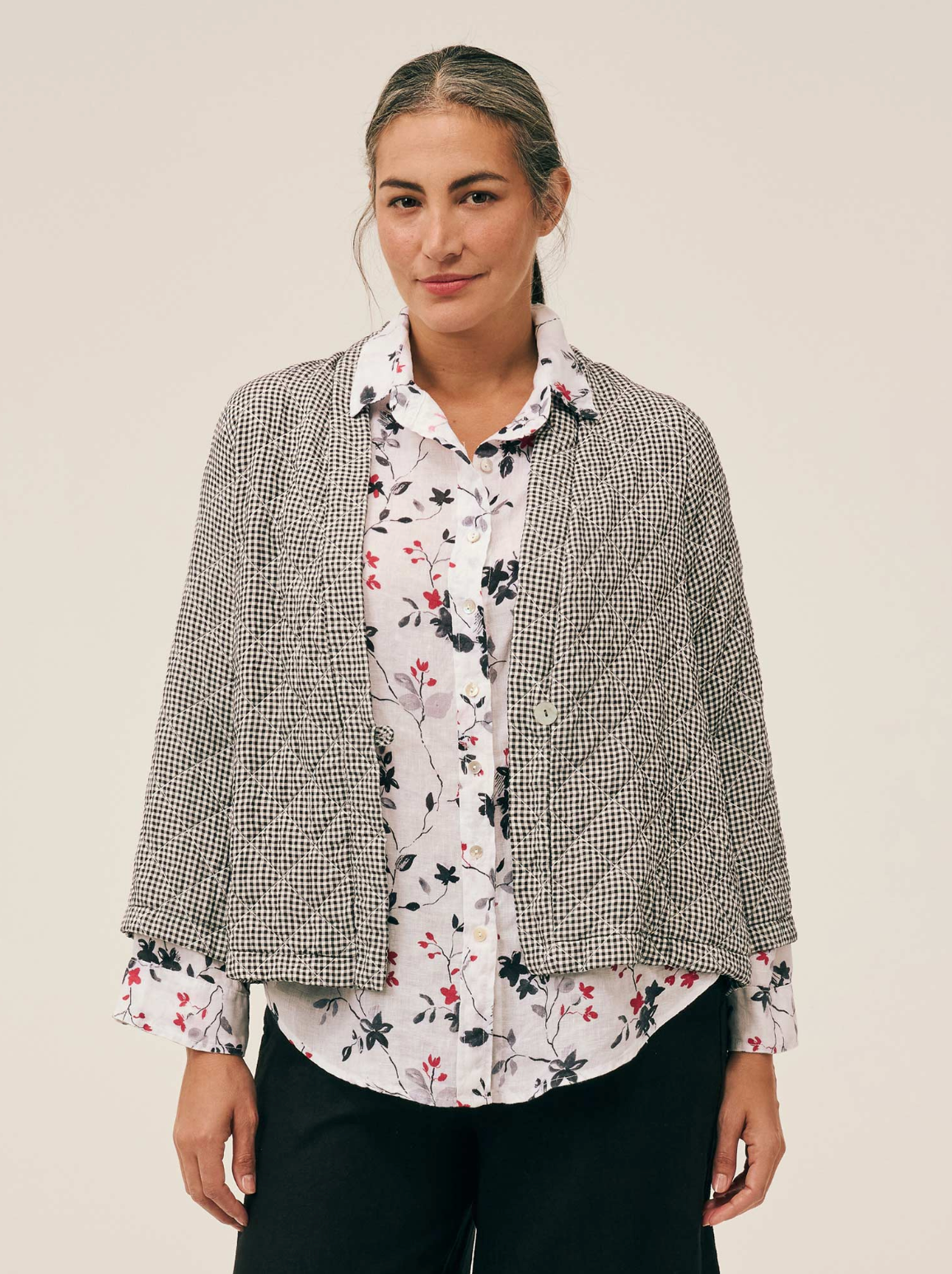 CUT LOOSE Spring Bloom Oxford Shirt - 4096989