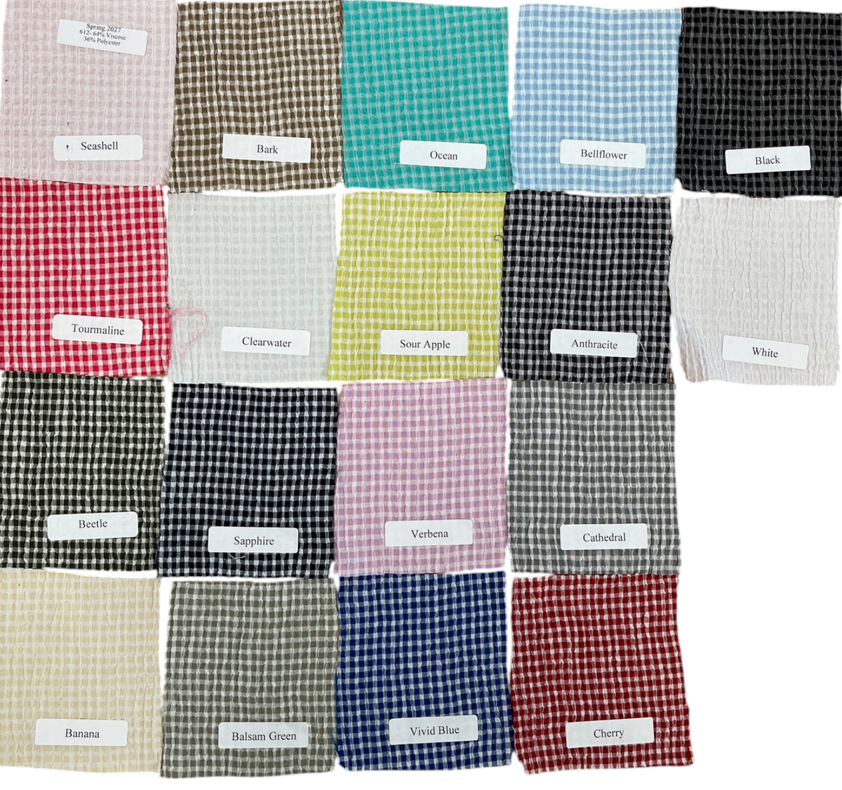 CUT LOOSE Crinkle Check Shell with Wide Facing - 6125331