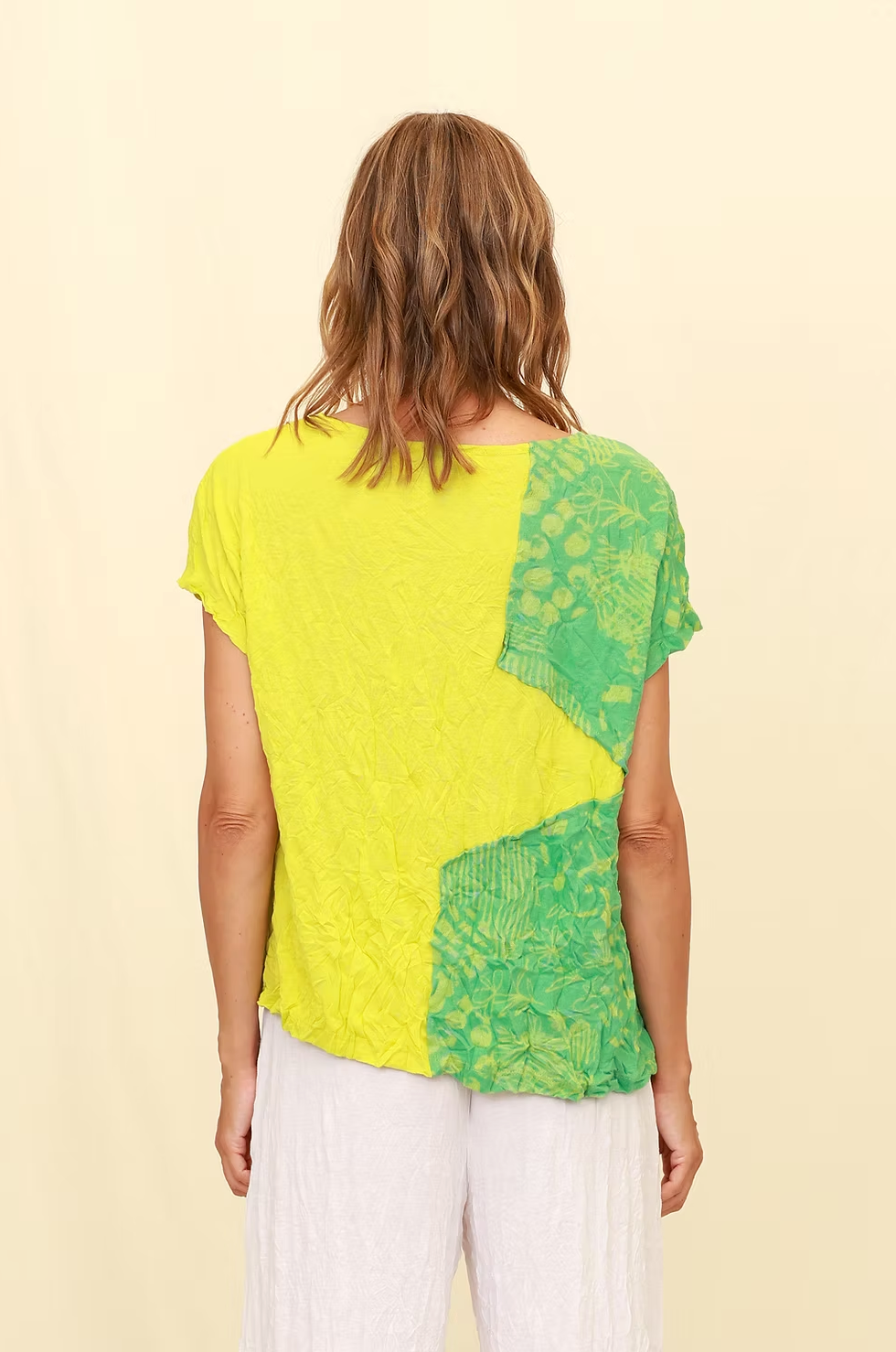 Chalet Recycled Crinkle Jersey Gardner Top - C72303