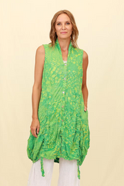 Chalet Recycled Crinkle Jersey Romie Vest - C74306
