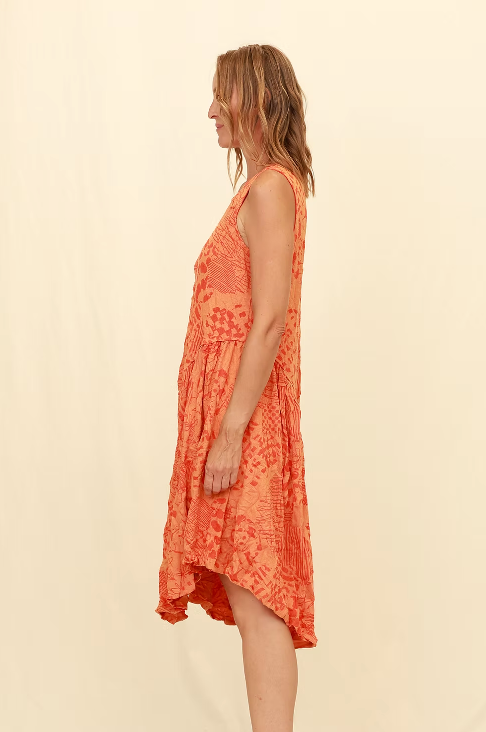Chalet Recycled Crinkle Jersey Austen Dress - C76128