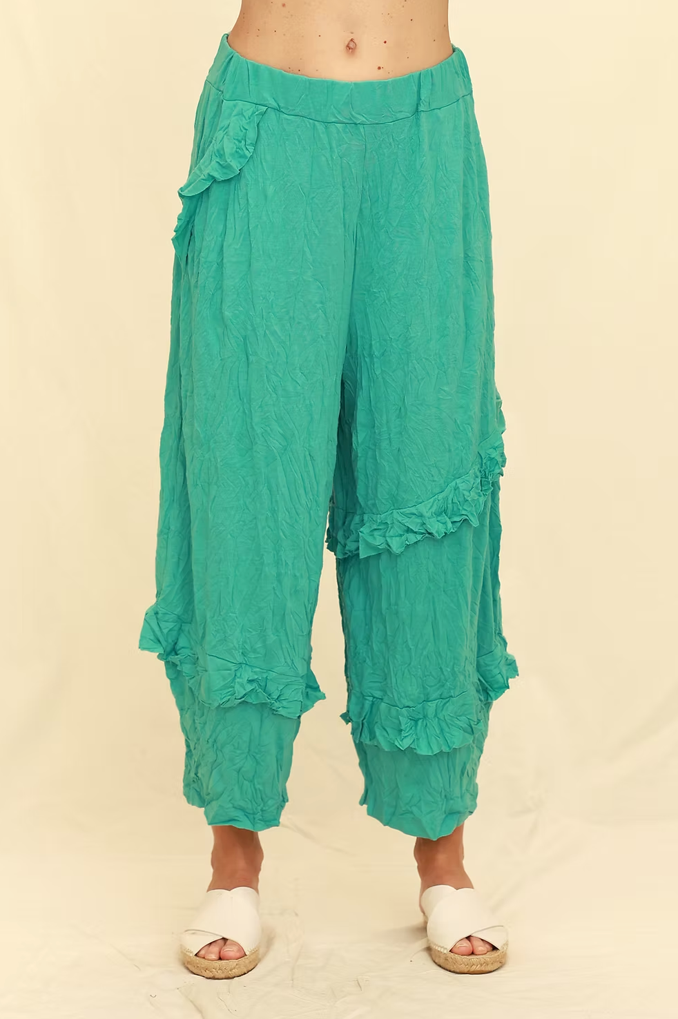 Chalet Recycled Crinkle Jersey Christie Pant - C78050