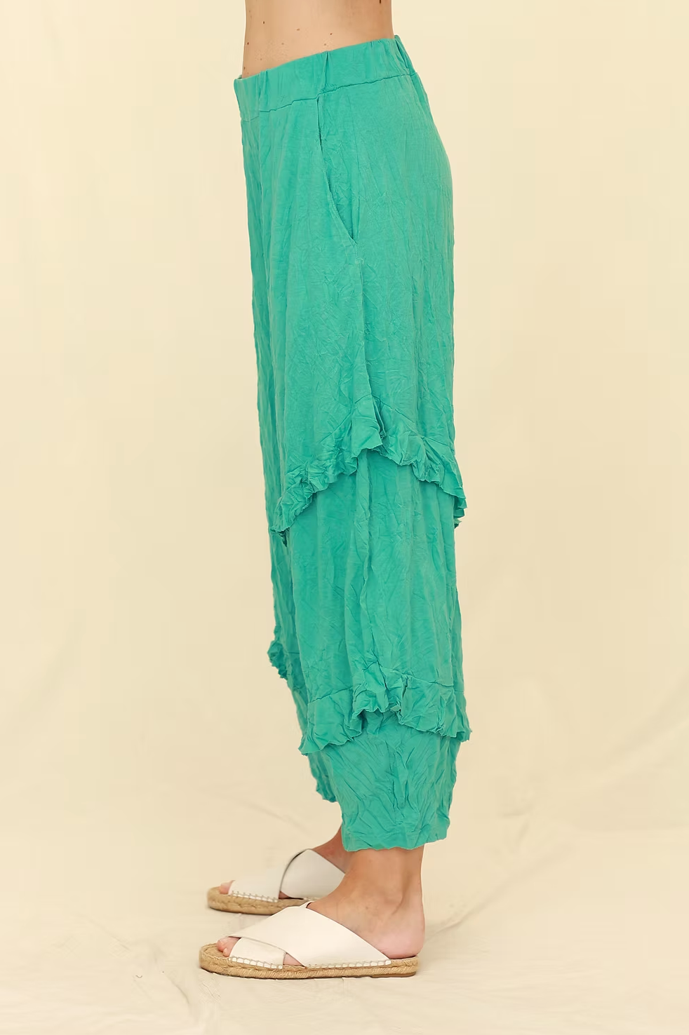 Chalet Recycled Crinkle Jersey Christie Pant - C78050