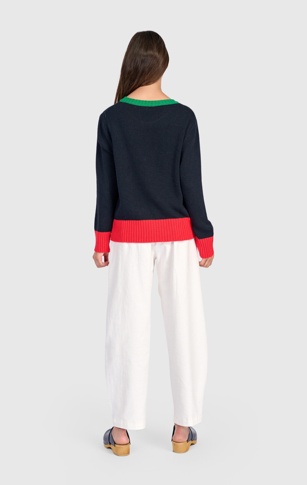 ALEMBIKA Patch Pocket Sweater - AS54M - MIDNIGHT