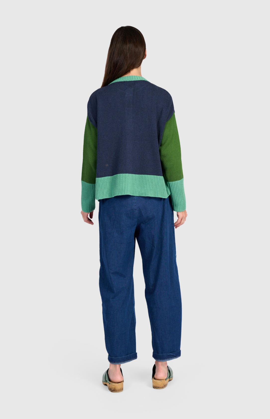 ALEMBIKA Button Down Cardigan - AS57M - MIDNIGHT