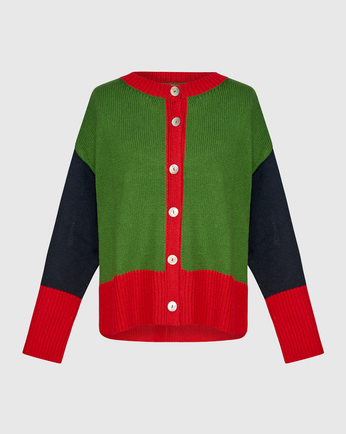 ALEMBIKA Button Down Cardigan - AS57G - GREEN