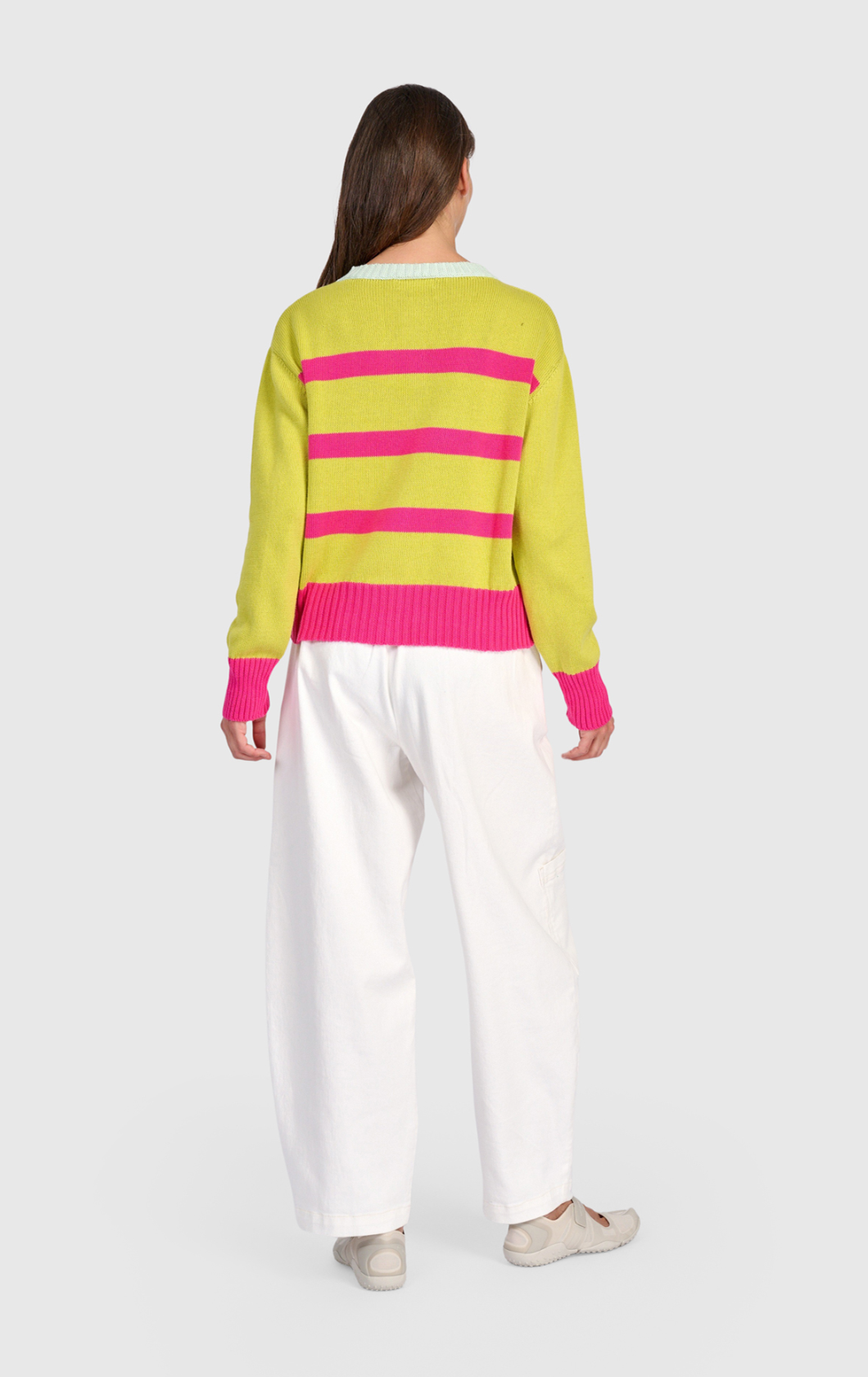 ALEMBIKA Cricket Cardigan - AS60L - LIME