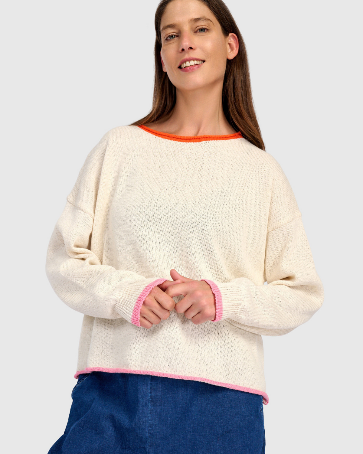 ALEMBIKA Pip Rollneck Pullover - AS63I - IVORY