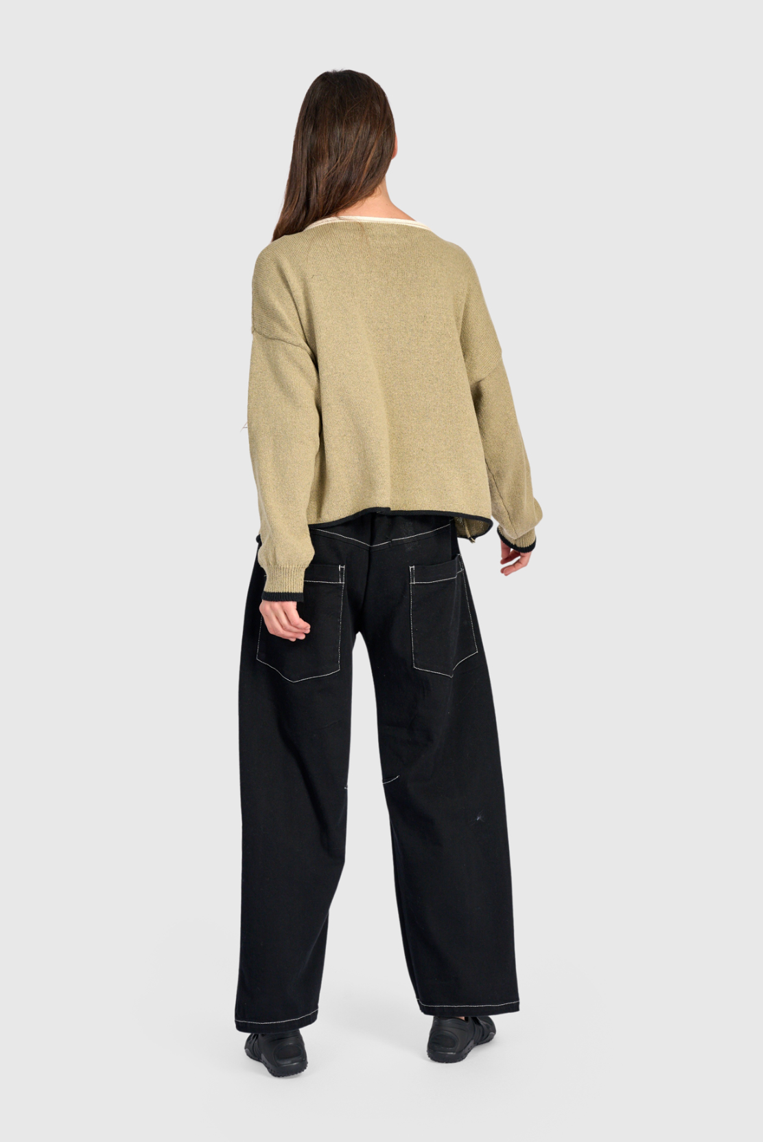 ALEMBIKA Pip Rollneck Pullover - AS63S - STONE