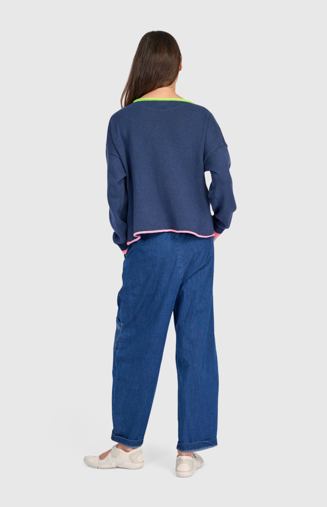 ALEMBIKA Pip Rollneck Pullover - AS63N - NAVY
