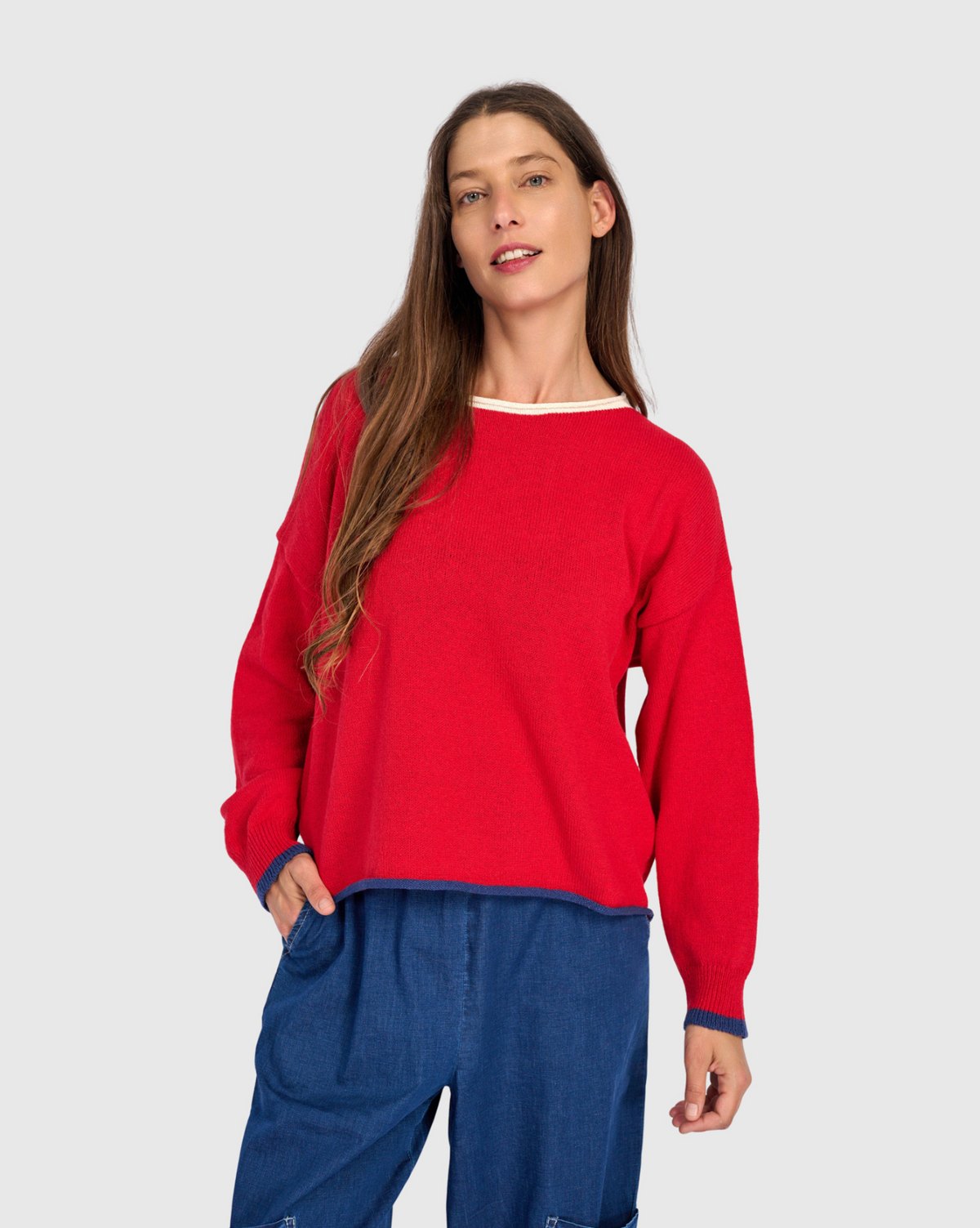 ALEMBIKA Pip Rollneck Pullover - AS63R - RED
