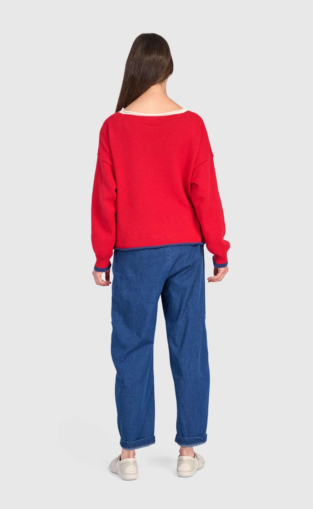 ALEMBIKA Pip Rollneck Pullover - AS63R - RED