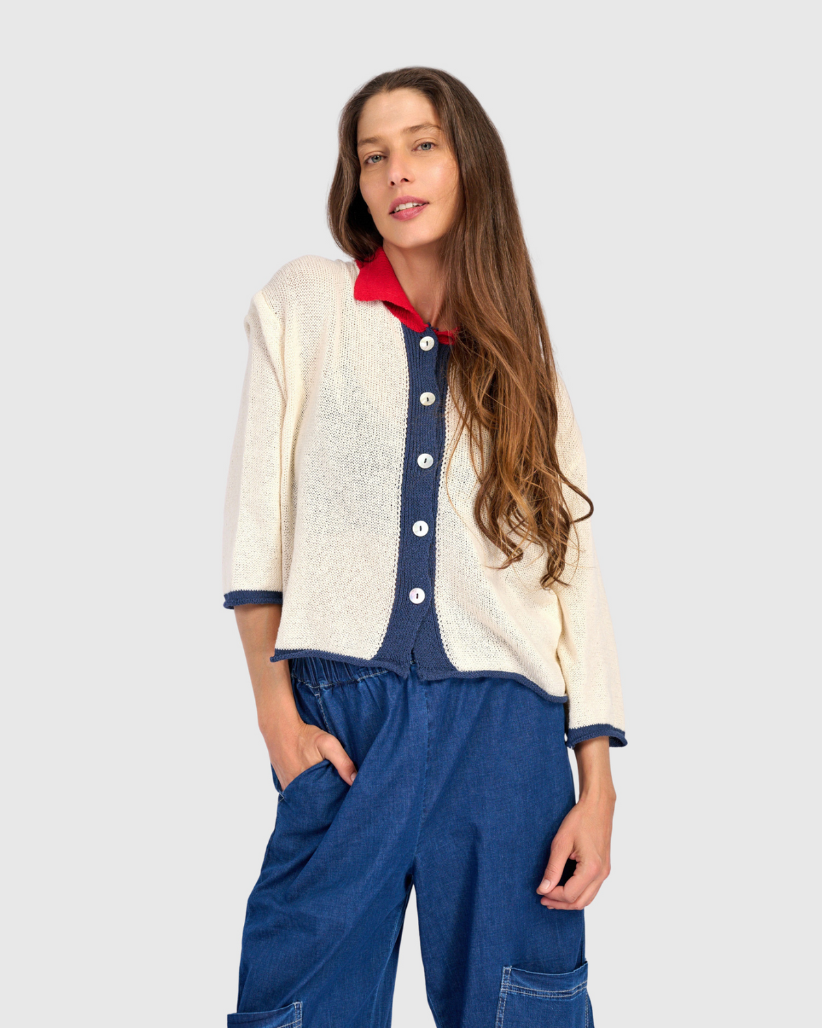 ALEMBIKA Coco Cardigan - AS66I - IVORY